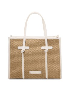 Frame Raffia Shoulder Bag 2