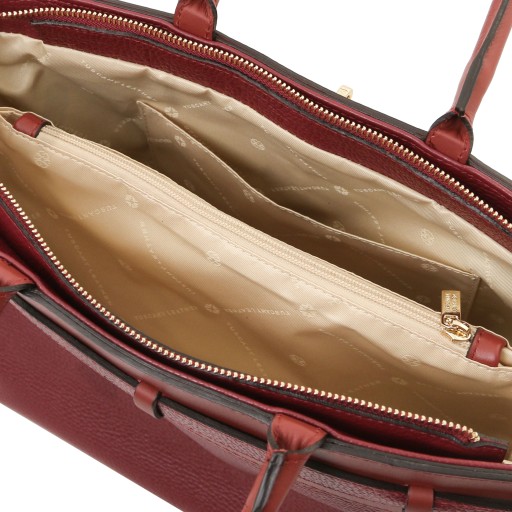 Tenace Schultertasche aus Leder