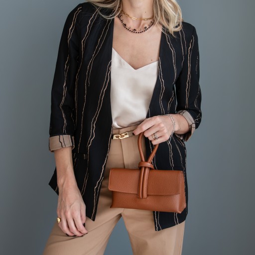 TL Bag Leather clutch