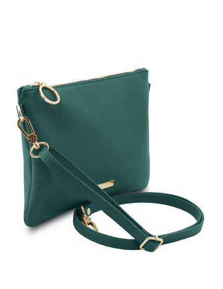 TL Bag Clutch aus weichem Leder