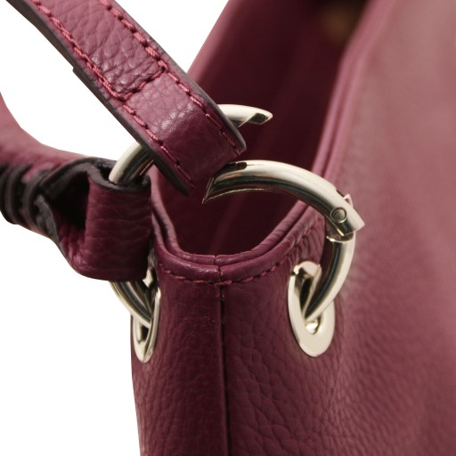 TL Bag Schultertasche aus weichem Leder
