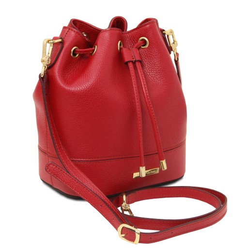TL Bag Leather bucket bag