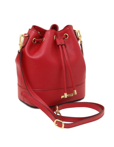 TL Bag Leather bucket bag