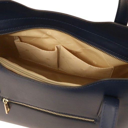 Olimpia Shopping Tasche aus Leder