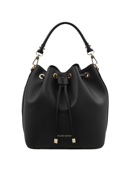 Vittoria Leather bucket bag