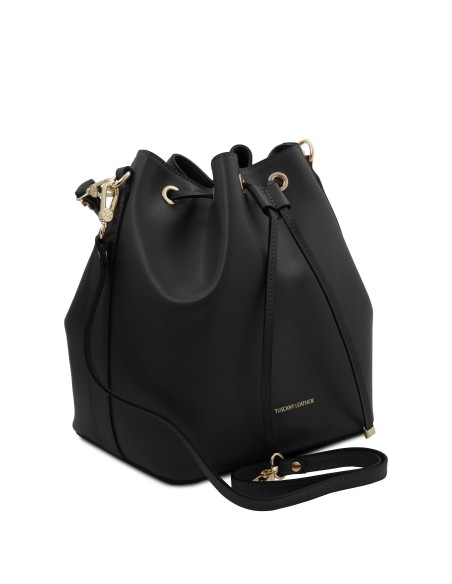 Vittoria Leather bucket bag