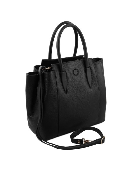 Tulipan Ledertasche