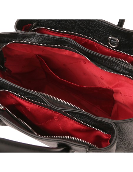 Tulipan Ledertasche
