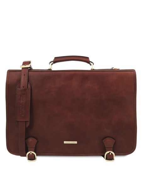 Ancona Leather messenger bag