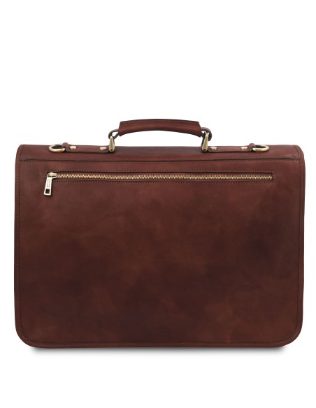 Ancona Leather messenger bag