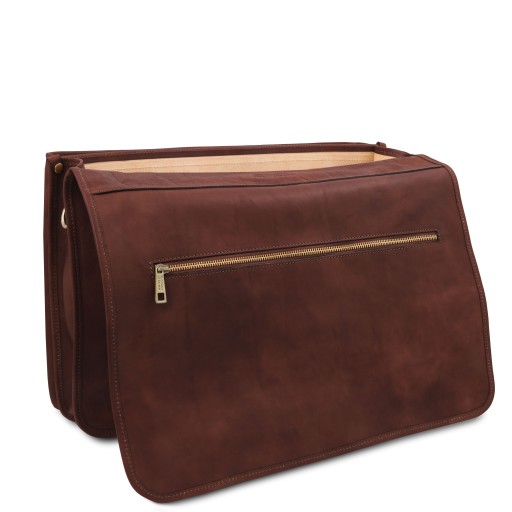 Ancona Messenger Tasche aus Leder