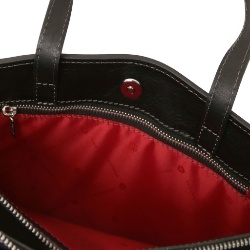 Palermo Damen Aktentasche aus Leder 3 Facher