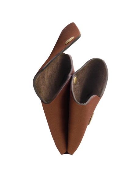 Leather coin purse