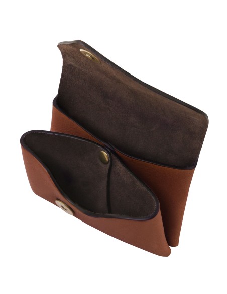 Leder Munzborse