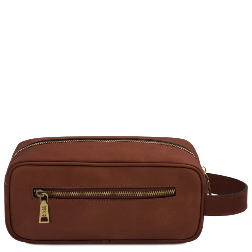 Harvey Leather toiletry bag