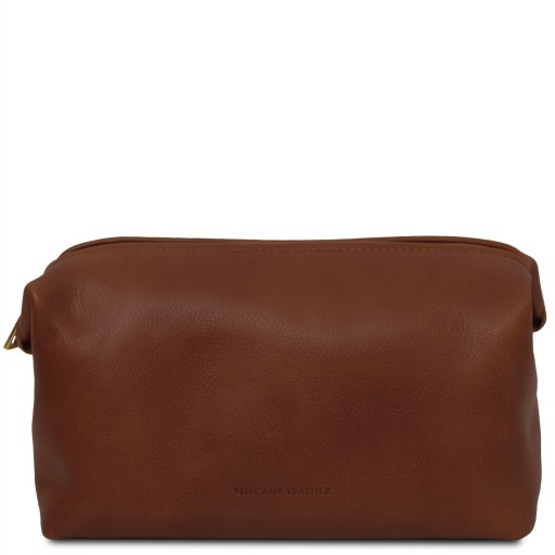 Smarty Leather toiletry bag Large size
