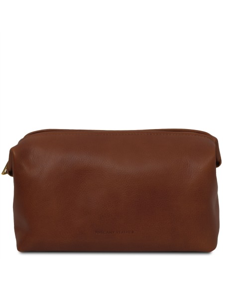 Smarty Leather toiletry bag Large size