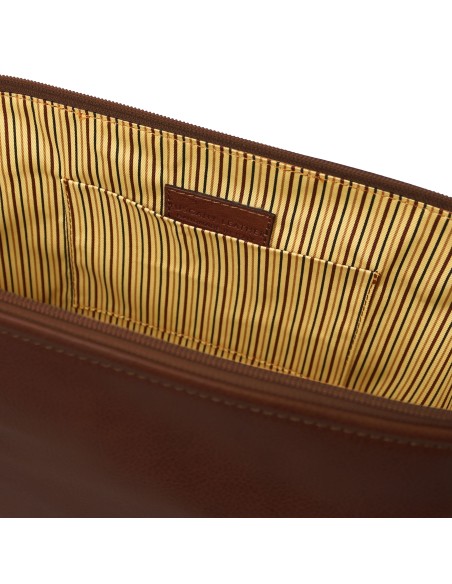 Smarty Reise Kulturtasche aus Leder Gross