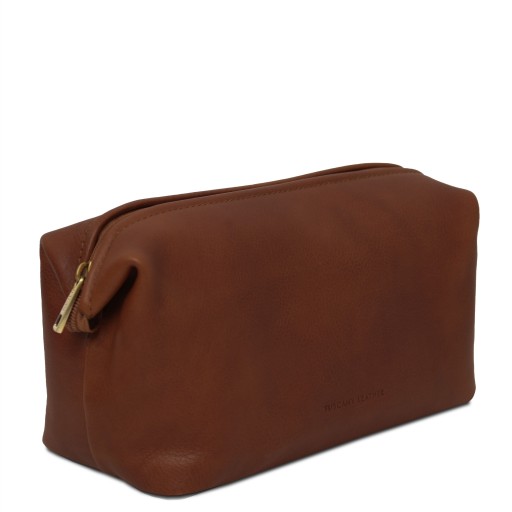 Smarty Leather toiletry bag Large size