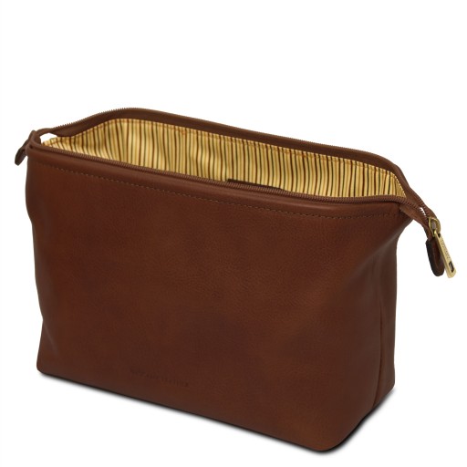 Smarty Leather toiletry bag Large size