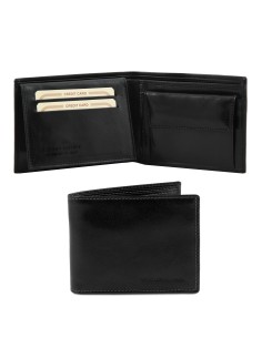 Exclusive 3 fold leather wallet for men with coin pocket 2