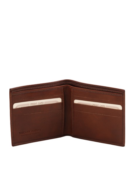 Exclusive 2 fold leather wallet for men