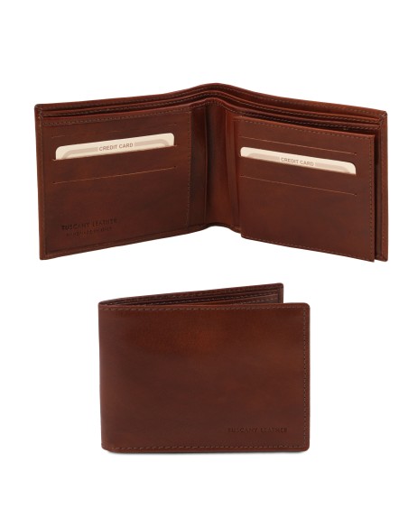 Exclusive 3 fold leather wallet for men