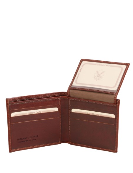 Exclusive 3 fold leather wallet for men