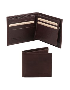 Exklusive Herren Brieftasche aus Leder mit 3 Scheinfachern und Ausweisfach