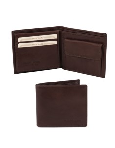 Exclusive 3 fold leather wallet for men with coin pocket