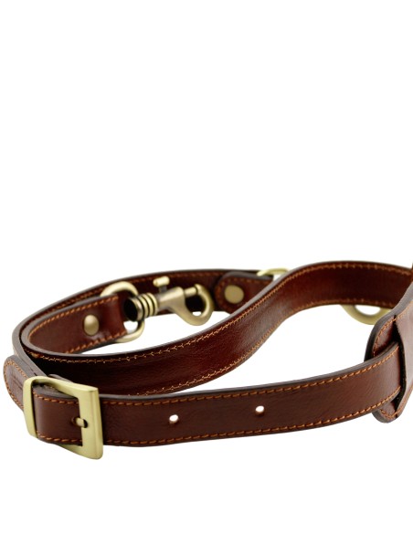TL Voyager Adjustable leather shoulder strap