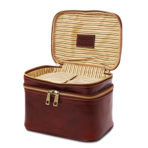 Eliot Reise Kulturtasche aus Leder