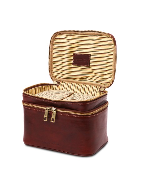 Eliot Reise Kulturtasche aus Leder