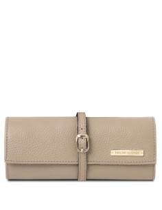 Schmuckrolle aus weichem Leder