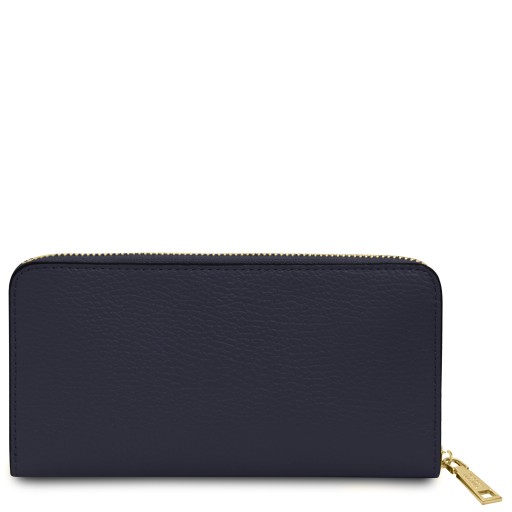 Financier Exclusive zip around leather wallet