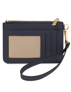 Leather card holder with handle 2