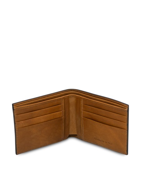 Exklusive Herren Brieftasche aus Leder mit 2 Scheinfachern