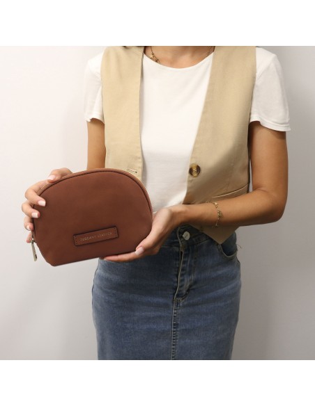 Vera Kosmetiktasche aus Leder