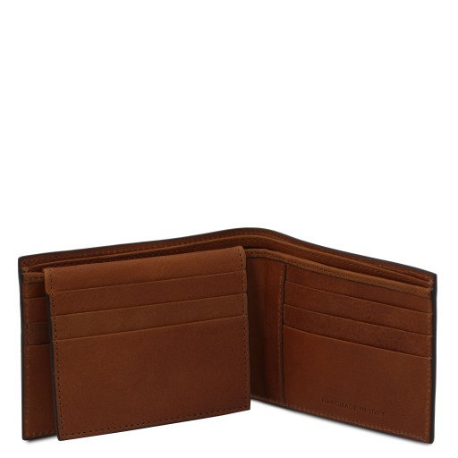 Exklusive Herren Brieftasche aus Leder mit 3 Scheinfachern