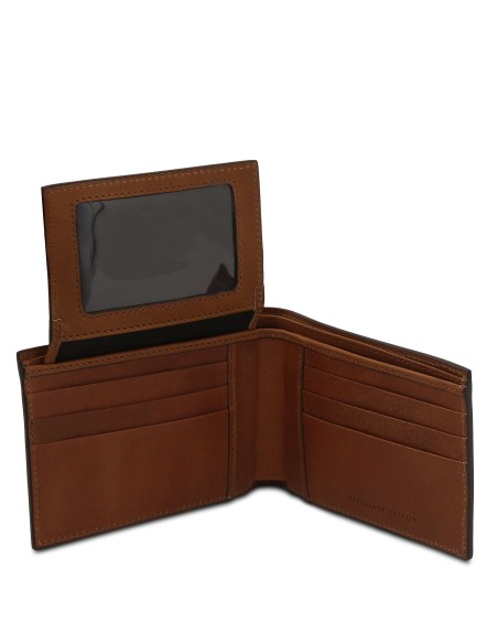 Exklusive Herren Brieftasche aus Leder mit 3 Scheinfachern