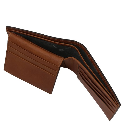 Exklusive Herren Brieftasche aus Leder mit 3 Scheinfachern
