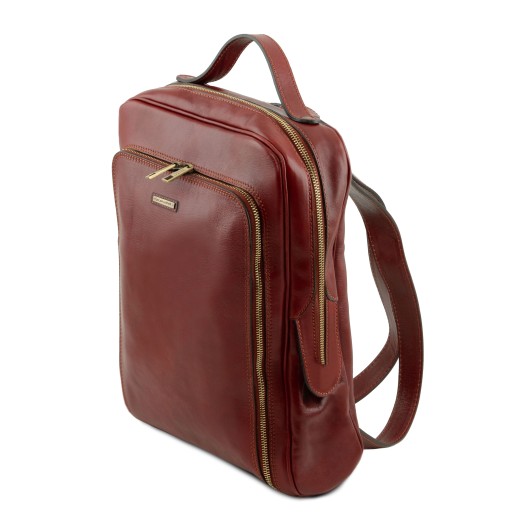 Bangkok Notebook Rucksack aus Leder