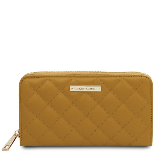Penelope Exclusive zip around soft leather wallet