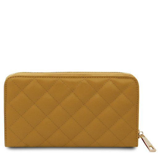 Penelope Exclusive zip around soft leather wallet