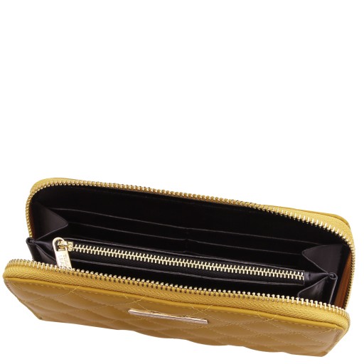 Penelope Exclusive zip around soft leather wallet
