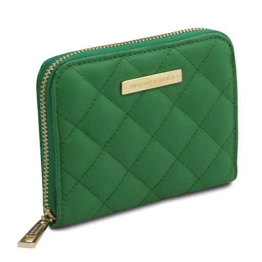 Teti Exclusive zip around soft leather wallet