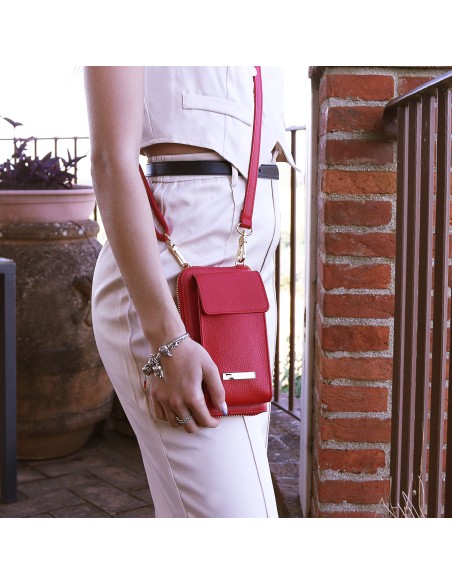 TL Bag Lederbrieftasche Handyhalter mit Tragegurt