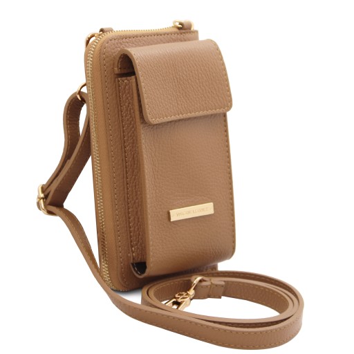 TL Bag Lederbrieftasche Handyhalter mit Tragegurt