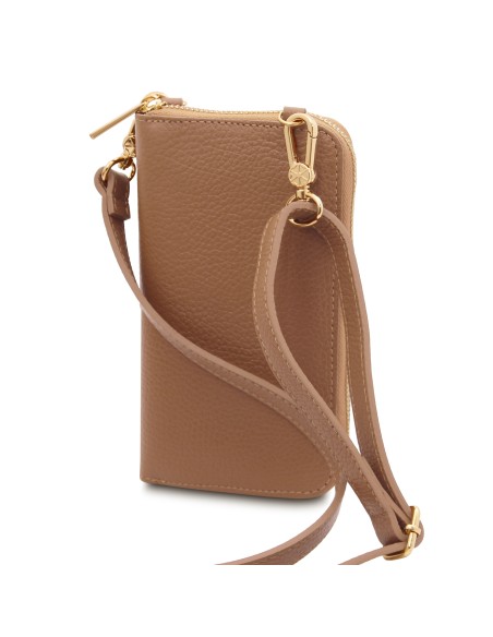 TL Bag Lederbrieftasche Handyhalter mit Tragegurt