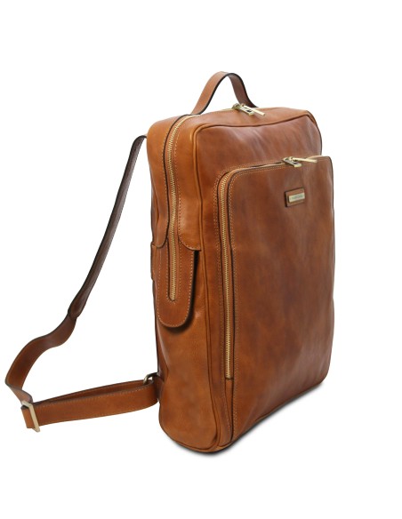 Bangkok Notebook Rucksack aus Leder Gross
